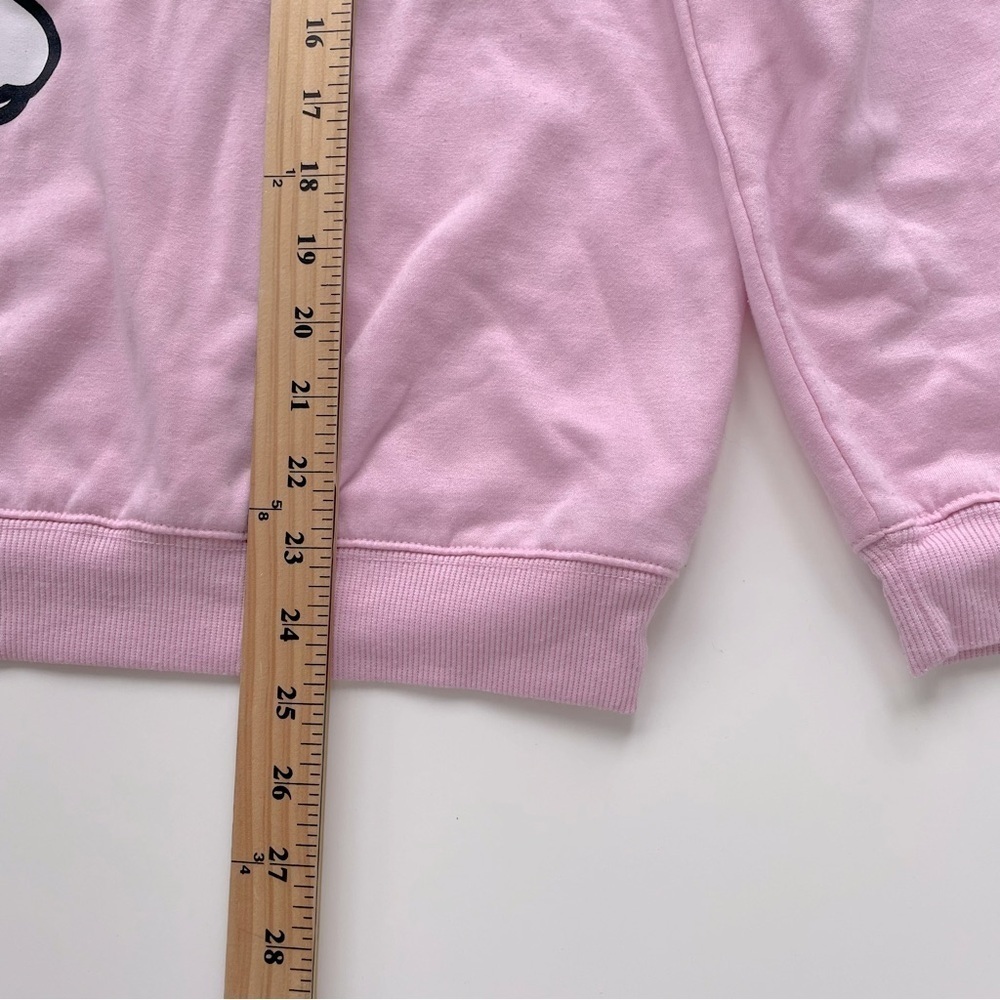 Sanrio Hello Kitty Pink Hello Kitty Wink Crewneck Fleece Sweatshirt Size 2XL - Picture 6 of 6